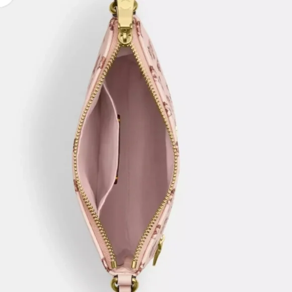 Coach CAB05 Mini Rowan File Crossbody With Rose Print - Picture 3 of 7